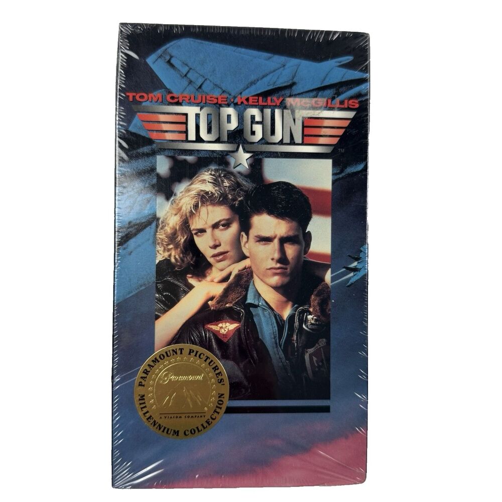 NEW VHS Tape TOP GUN 1996 Factory Sealed Paramount Millennium Edition